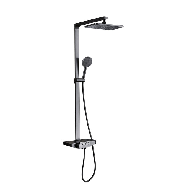 VIENNA Shower Set w/ Rainfall-Shower Sets-INFINITE-訂造洗手盆,浴室翻新, small size bathtubs, custom-made bathtub HK,freestanding bathtub Hong Kong, 獨立式 浴缸 香港, premium bathtub brands HK, Where to buy bathtubs in Hong Kong, best custom bathroom furniture HK, Infinite Bath, Infinite浴缸, Cloakroom,Vanities, Mirrors,Bathroom Furniture, 浴室裝修,浴室 櫃 訂造