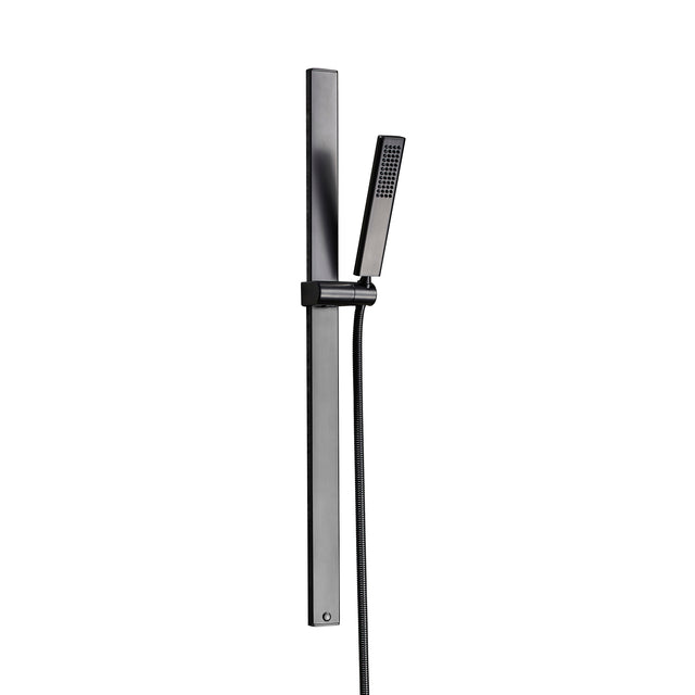 Shower Sliding Bar H82 w/ Hand Shower-Sliding Bar-INFINITE BATH-訂造洗手盆,浴室翻新, small size bathtubs, custom-made bathtub HK,freestanding bathtub Hong Kong, 獨立式 浴缸 香港, premium bathtub brands HK, Where to buy bathtubs in Hong Kong, best custom bathroom furniture HK, Infinite Bath, Infinite浴缸, Cloakroom,Vanities, Mirrors,Bathroom Furniture, 浴室裝修,浴室 櫃 訂造