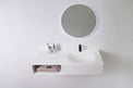 Spio WM 100R w/Shelf-WALL MOUNT WASHBASINS-訂造一體無縫洗手盆,Tailor made Washbasins,waterbasin hk, 浴室物料,浴室裝修,訂造洗手盆,浴室翻新,Bathroomware ,Bespoke bathroom,浴室配件,訂造浴室潔具,訂造浴室傢俬,香港 浴室設計 公司,best custom bathroom furniture HK, Infinite Bath