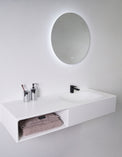 Spio WM 120R w/Shelf-WALL MOUNT WASHBASINS-訂造一體無縫洗手盆,Tailor made Washbasins,waterbasin hk, 浴室物料,浴室裝修,訂造洗手盆,浴室翻新,Bathroomware ,Bespoke bathroom,浴室配件,訂造浴室潔具,訂造浴室傢俬,香港 浴室設計 公司,best custom bathroom furniture HK, Infinite Bath
