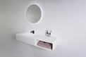 Spio WM 140L w/Shelf-WALL MOUNT WASHBASINS-訂造一體無縫洗手盆,Tailor made Washbasins,waterbasin hk, 浴室物料,浴室裝修,訂造洗手盆,浴室翻新,Bathroomware ,Bespoke bathroom,浴室配件,訂造浴室潔具,訂造浴室傢俬,香港 浴室設計 公司,best custom bathroom furniture HK, Infinite Bath