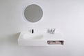Spio WM 140L w/Shelf-WALL MOUNT WASHBASINS-訂造一體無縫洗手盆,Tailor made Washbasins,waterbasin hk, 浴室物料,浴室裝修,訂造洗手盆,浴室翻新,Bathroomware ,Bespoke bathroom,浴室配件,訂造浴室潔具,訂造浴室傢俬,香港 浴室設計 公司,best custom bathroom furniture HK, Infinite Bath