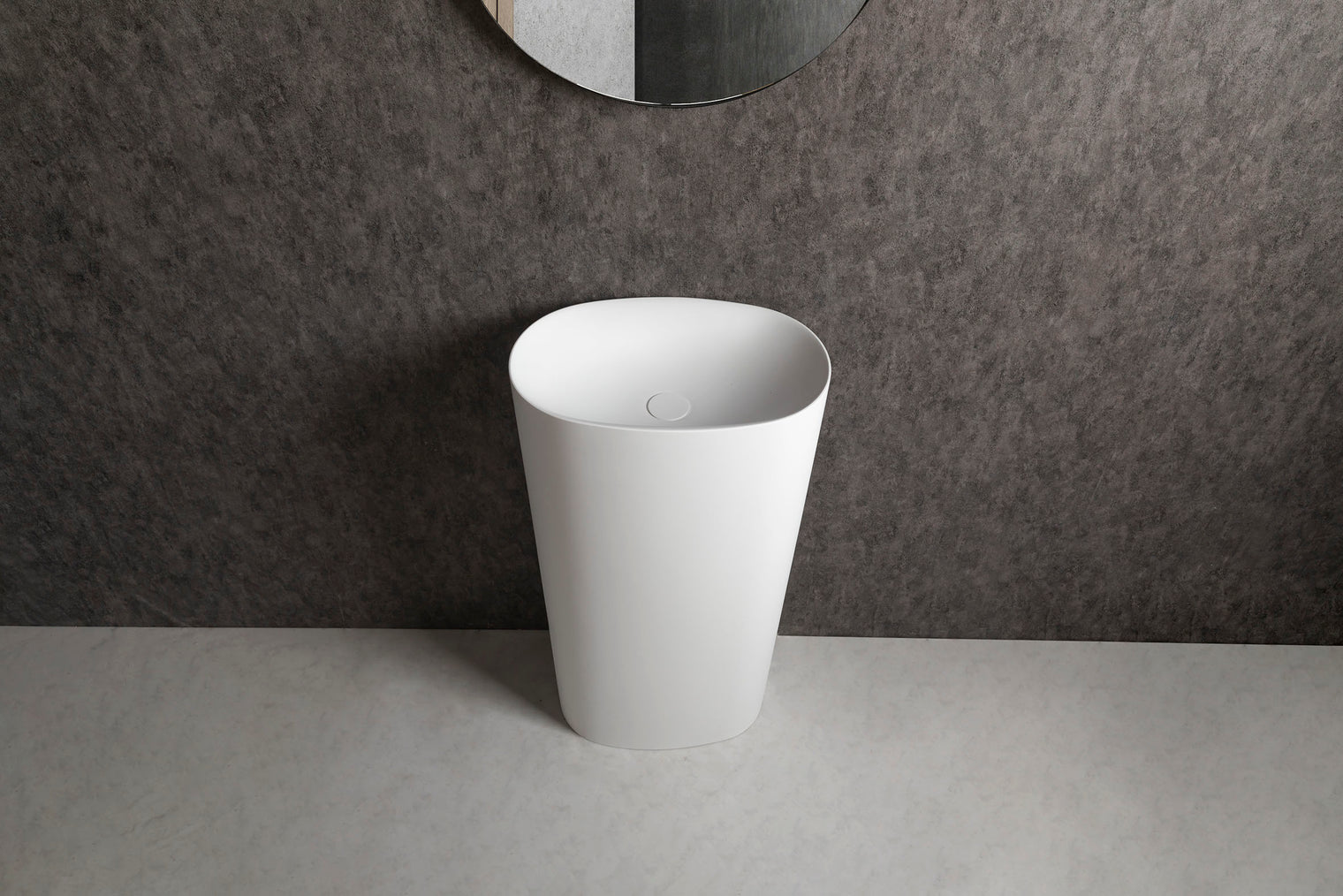 Solidcliff P 50-PEDESTAL WASHBASINS-訂造一體無縫洗手盆,Tailor made Washbasins,waterbasin hk, 浴室物料,浴室裝修,訂造洗手盆,浴室翻新,Bathroomware ,Bespoke bathroom,浴室配件,訂造浴室潔具,訂造浴室傢俬,香港 浴室設計 公司,best custom bathroom furniture HK, Infinite Bath