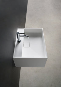 CUBE-X WM 40 w/Shelf-WALL MOUNT WASHBASINS-訂造一體無縫洗手盆,Tailor made Washbasins,waterbasin hk, 浴室物料,浴室裝修,訂造洗手盆,浴室翻新,Bathroomware ,Bespoke bathroom,浴室配件,訂造浴室潔具,訂造浴室傢俬,香港 浴室設計 公司,best custom bathroom furniture HK, Infinite Bath