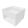 INFINITE | CUBE-X WM 40 with Shelf | Wall Mount Washbasin | INFINITE Solid Surfaces