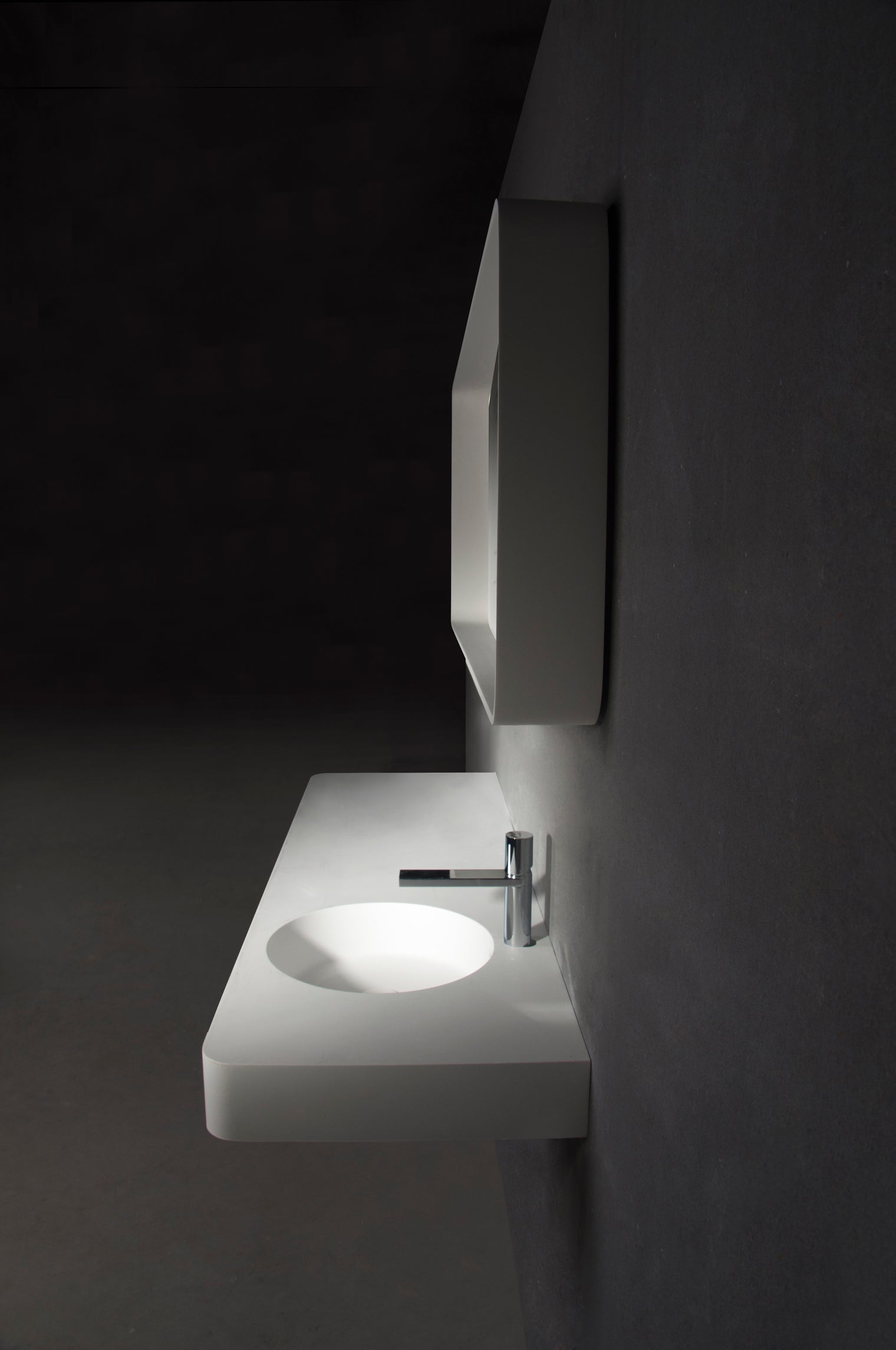 Cirque WM 120R-WALL MOUNT WASHBASINS-訂造一體無縫洗手盆,Tailor made Washbasins,waterbasin hk, 浴室物料,浴室裝修,訂造洗手盆,浴室翻新,Bathroomware ,Bespoke bathroom,浴室配件,訂造浴室潔具,訂造浴室傢俬,香港 浴室設計 公司,best custom bathroom furniture HK, Infinite Bath