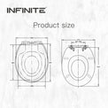 LYON Toilet Seat-Bathroom Accessories-INFINITE-訂造洗手盆,浴室翻新, small size bathtubs, custom-made bathtub HK,freestanding bathtub Hong Kong, 獨立式 浴缸 香港, premium bathtub brands HK, Where to buy bathtubs in Hong Kong, best custom bathroom furniture HK, Infinite Bath, Infinite浴缸, Cloakroom,Vanities, Mirrors,Bathroom Furniture, 浴室裝修,浴室 櫃 訂造