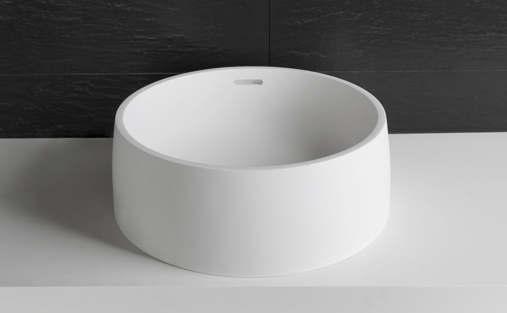 INFINITE | GELA 42 Overcounter Washbasin | INFINITE Solid Surfaces
