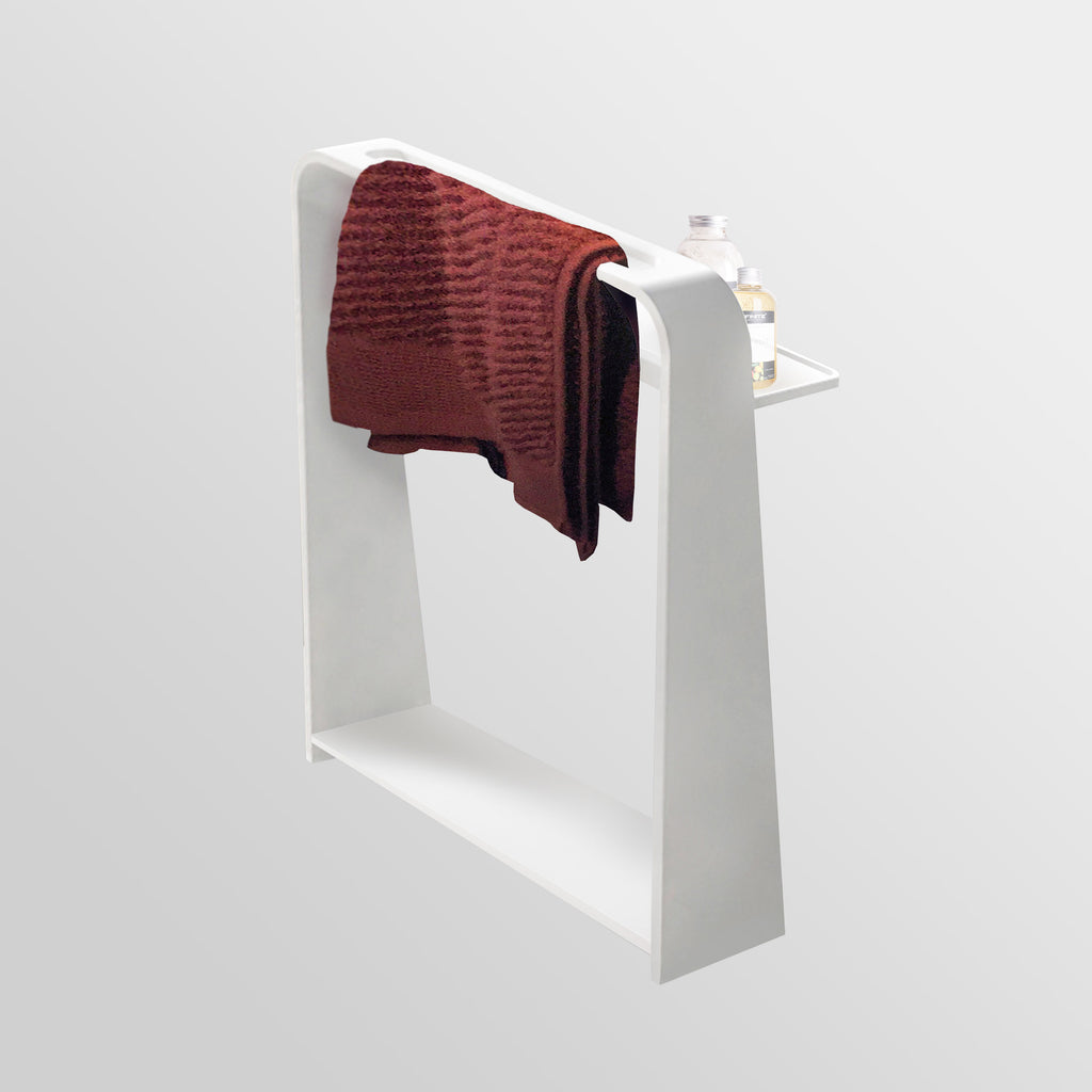 INFINITE | CIRQUE 128 Towel Stand | INFINITE Solid Surfaces