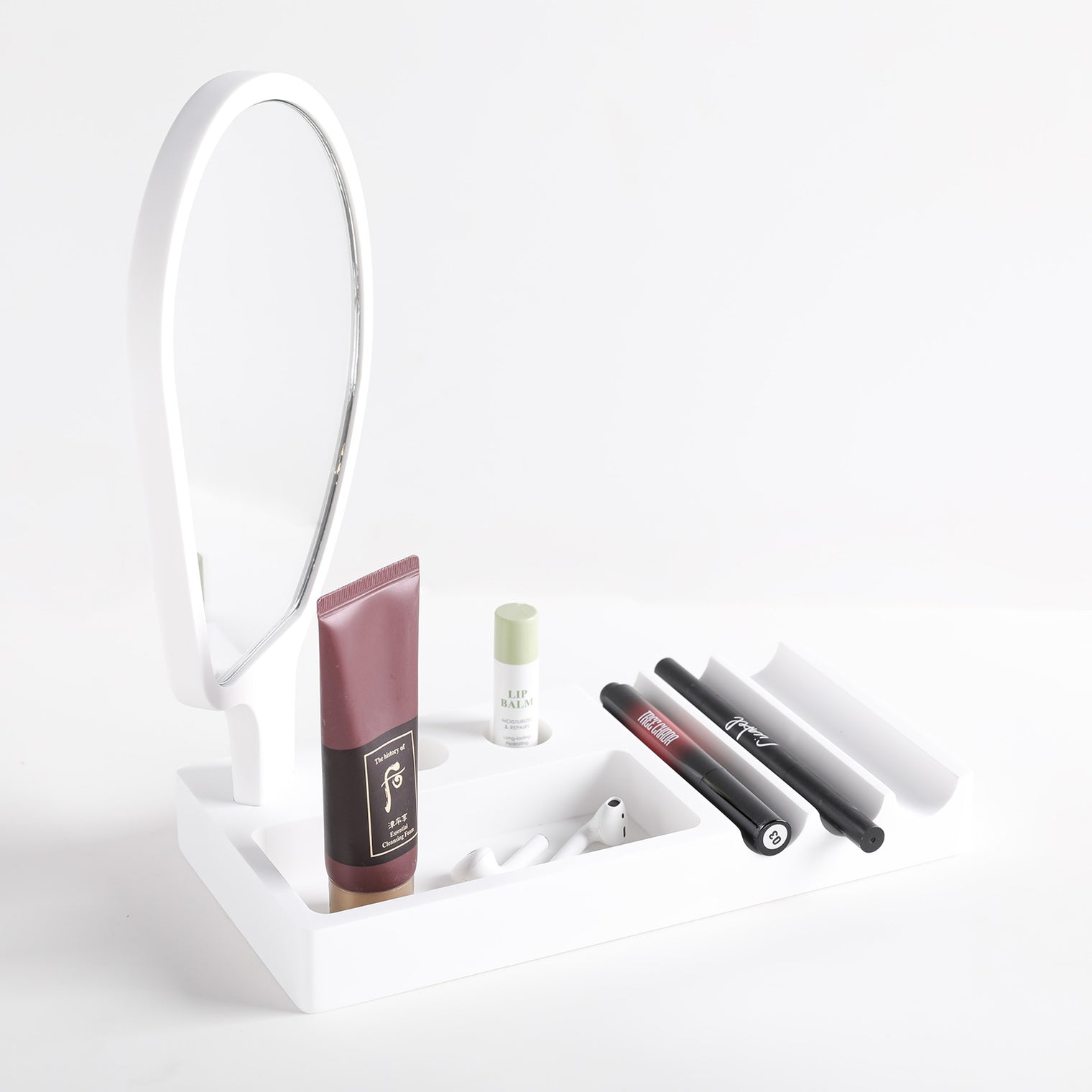 192 Cosmetics Tray w/Mirror-8050 Solid Surfaces Home-INFINITE-訂造洗手盆,浴室翻新, small size bathtubs, custom-made bathtub HK,freestanding bathtub Hong Kong, 獨立式 浴缸 香港, premium bathtub brands HK, Where to buy bathtubs in Hong Kong, best custom bathroom furniture HK, Infinite Bath, Infinite浴缸, Cloakroom,Vanities, Mirrors,Bathroom Furniture, 浴室裝修,浴室 櫃 訂造
