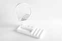 192 Cosmetics Tray w/Mirror-8050 Solid Surfaces Home-INFINITE-訂造洗手盆,浴室翻新, small size bathtubs, custom-made bathtub HK,freestanding bathtub Hong Kong, 獨立式 浴缸 香港, premium bathtub brands HK, Where to buy bathtubs in Hong Kong, best custom bathroom furniture HK, Infinite Bath, Infinite浴缸, Cloakroom,Vanities, Mirrors,Bathroom Furniture, 浴室裝修,浴室 櫃 訂造