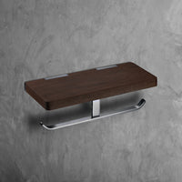 MANILA Double Toilet Roll Holder w/shelf-Toilet Roll Holders-high-end bathtub showroom Hong Kong, Infinite Bath, Infinite Showroom, mirror cabinet,Bathtub details, Bathroom Accessories,bathroom solid surface, bathroom tailor,bathroom furniture, 浴室物料,浴室配件,浴缸香港, Bathroomware ,Bespoke bathroom,洗手盤 訂造,Cloakroom,Vanities, Mirrors,Bathroom Furniture, 浴室裝修,浴室 櫃 訂造