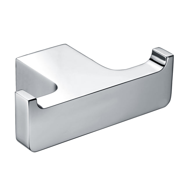 WIEN Double Robe Hooks-Robe Hooks-high-end bathtub showroom Hong Kong, Infinite Bath, Infinite Showroom, mirror cabinet,Bathtub details, Bathroom Accessories,bathroom solid surface, bathroom tailor,bathroom furniture, 浴室物料,浴室配件,浴缸香港, Bathroomware ,Bespoke bathroom,洗手盤 訂造,Cloakroom,Vanities, Mirrors,Bathroom Furniture, 浴室裝修,浴室 櫃 訂造