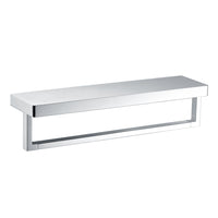 WIEN Towel Rail w/shelf-Towel Rails & Towel Rings-high-end bathtub showroom Hong Kong, Infinite Bath, Infinite Showroom, mirror cabinet,Bathtub details, Bathroom Accessories,bathroom solid surface, bathroom tailor,bathroom furniture, 浴室物料,浴室配件,浴缸香港, Bathroomware ,Bespoke bathroom,洗手盤 訂造,Cloakroom,Vanities, Mirrors,Bathroom Furniture, 浴室裝修,浴室 櫃 訂造