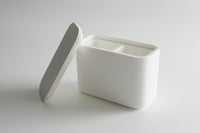 PUZZLE BOX 572 Cotton Swab Case-8050 Solid Surfaces Home-INFINITE-訂造洗手盆,浴室翻新, small size bathtubs, custom-made bathtub HK,freestanding bathtub Hong Kong, 獨立式 浴缸 香港, premium bathtub brands HK, Where to buy bathtubs in Hong Kong, best custom bathroom furniture HK, Infinite Bath, Infinite浴缸, Cloakroom,Vanities, Mirrors,Bathroom Furniture, 浴室裝修,浴室 櫃 訂造