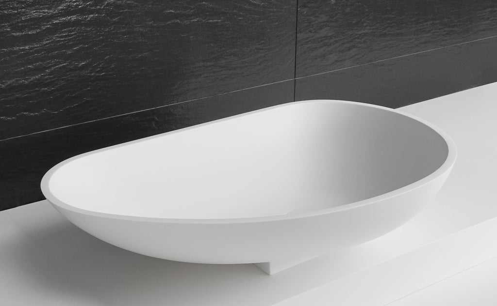 INFINITE | Firenze 60 Overcounter Washbasin | INFINITE Solid Surfaces
